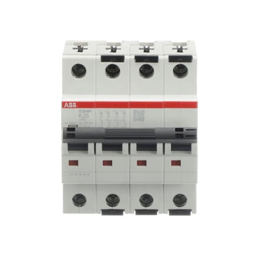 Miniature Circuit Breaker  S300P  4P  25 A  K