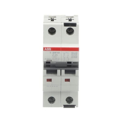 Miniature Circuit Breaker - S300P - 1PN - 25 A - Z