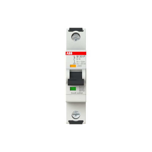Miniature Circuit Breakers MCBs - M300P - 1P - 4 A - D Magnetic only