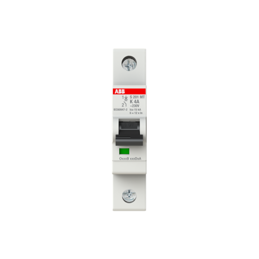 Miniature Circuit Breakers MCBs  S200MT  1P  4 A  K