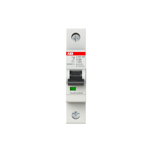 Miniature Circuit Breakers MCBs  S200MT  1P  8 A  Z