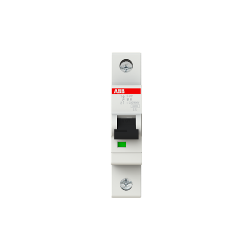 Miniature Circuit Breaker - S200 - 1P - 6 A - B