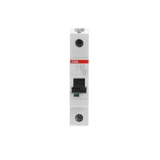 Miniature Circuit Breaker - S200 - 1P - 20 A - B