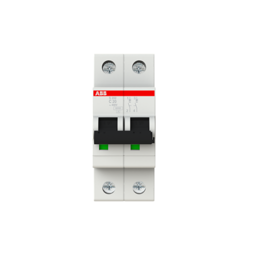 Miniature Circuit Breaker  S200  2P  20 A  C
