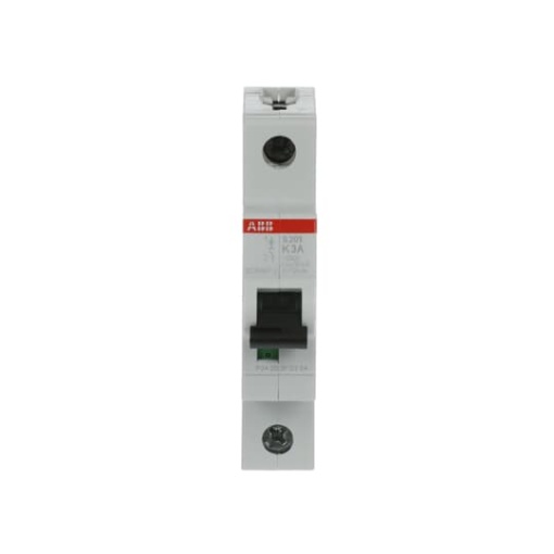 Miniature Circuit Breaker - S200 - 1P - 3 A - K - AC 6 kA