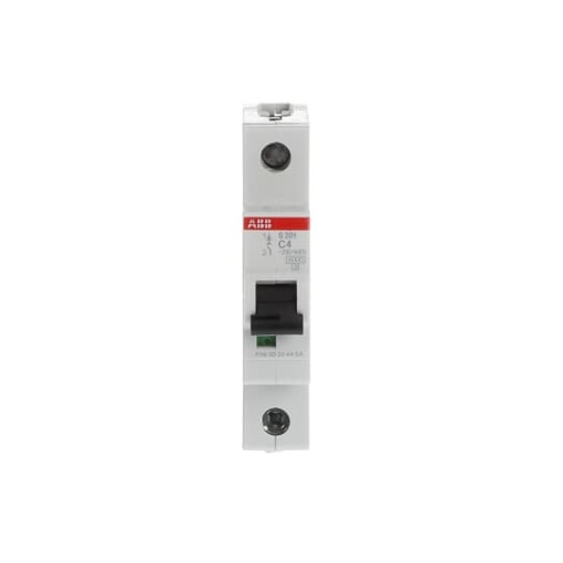 Miniature Circuit Breaker  S200  1P  4 A  C
