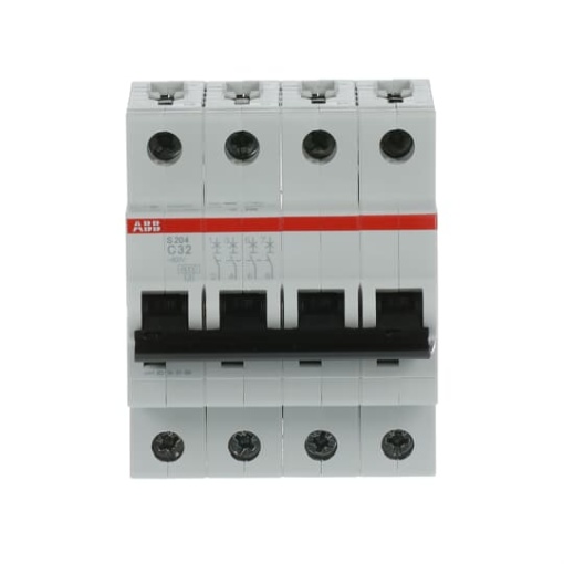 Miniature Circuit Breaker  S200  4P  32 A  C