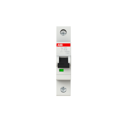 Miniature Circuit Breaker - S200 - 1P - 32 A - D - AC 6 kA