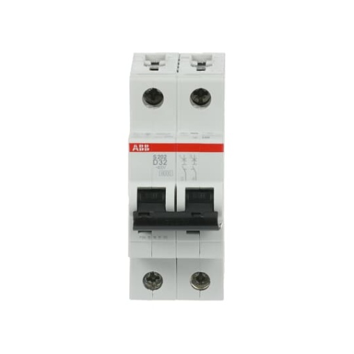 Miniature Circuit Breaker  S200  2P  32 A  D