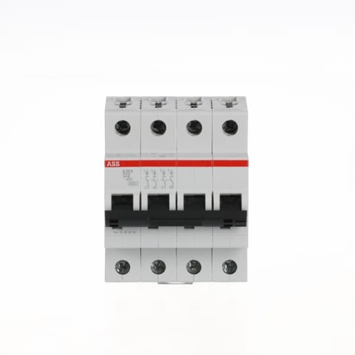 Miniature Circuit Breaker - S200 - 4P - 2 A - D - AC 6 kA