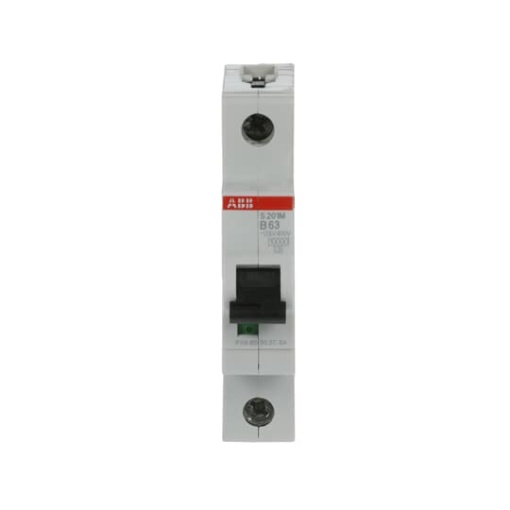 Miniature Circuit Breaker - S200M - 1P - 63 A - B - AC 10 kA
