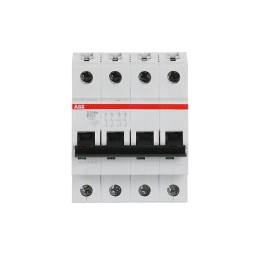 Miniature Circuit Breaker - S200M - 4P - 63 A - B - AC 10 kA