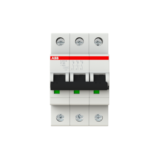 Miniature Circuit Breaker - S200M - 3P - 50 A - C