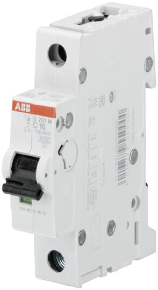 Miniature Circuit Breaker - S200M - 1P - 4 A - C