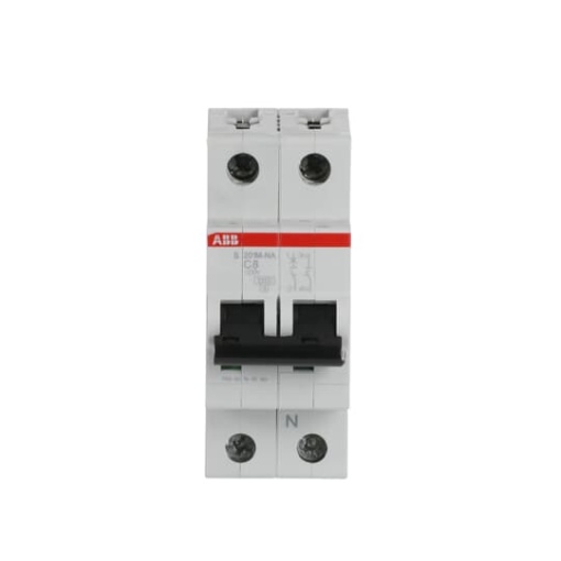 Miniature Circuit Breaker - S200M - 1PN - 8 A - C - AC 10 kA