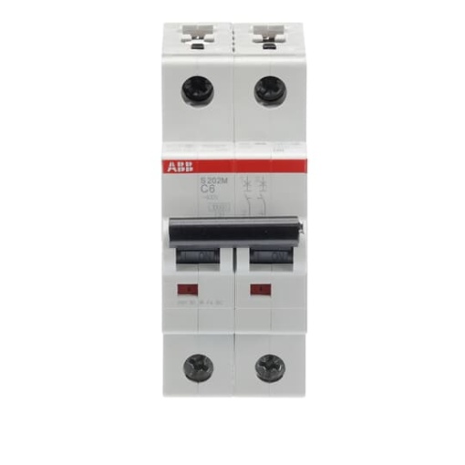 Miniature Circuit Breaker  S200M  2P  6 A  C
