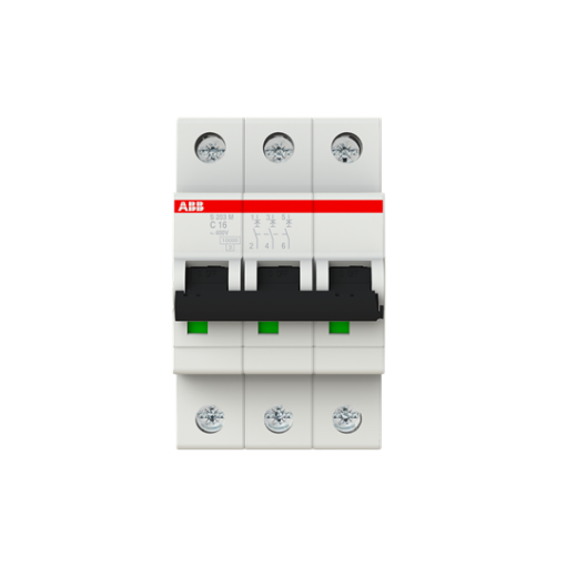 Miniature Circuit Breaker  S200M  3P  16 A  C