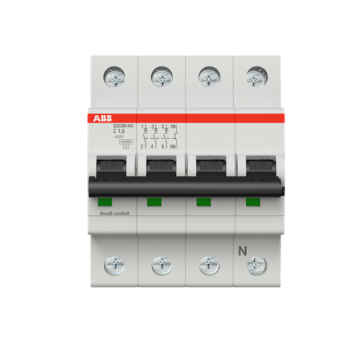 Miniature Circuit Breaker  S200M  3PN  16 A  C