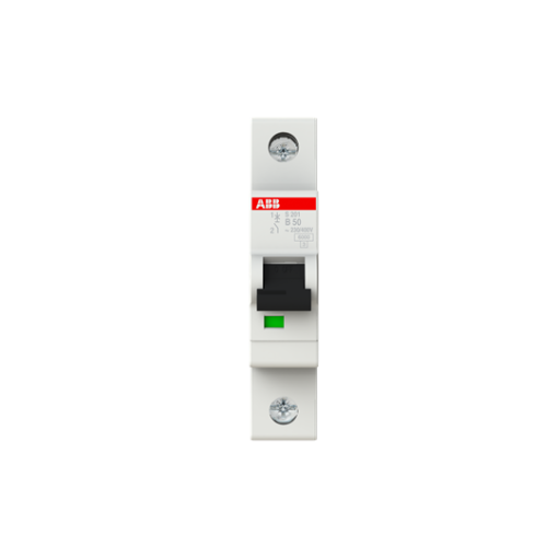 Miniature Circuit Breaker - S200 - 1P - 50 A - B - AC 6 kA