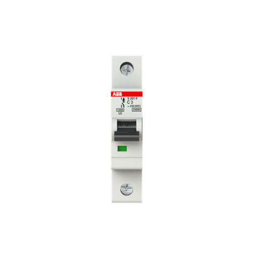 S201P-C3 Miniature Circuit Breaker - 1P - C - 3 A