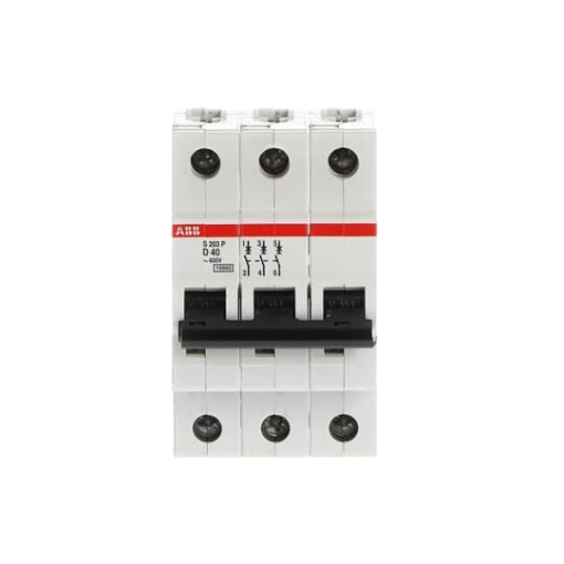 S203P-D40 Miniature Circuit Breaker - 3P - D - 40 A