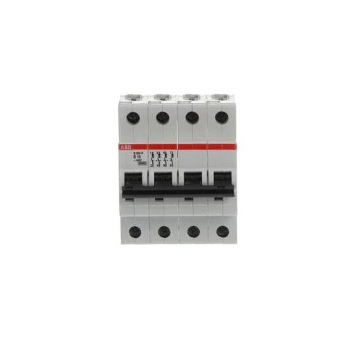 S204P-D10 Miniature Circuit Breaker - 4P - D - 10 A