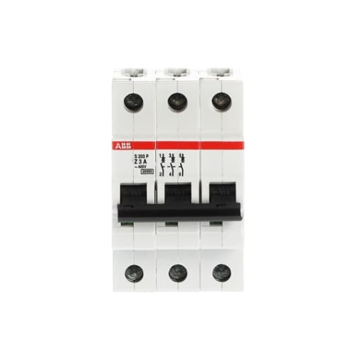 S203P-Z3 Miniature Circuit Breaker - 3P - Z - 3 A