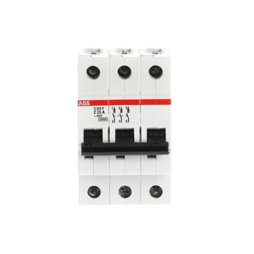 S203P-Z25 Miniature Circuit Breaker - 3P - Z - 25 A