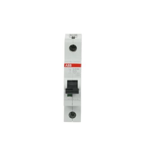 Miniature Circuit Breaker - S200M - 1P - 3 A - D - AC 10 kA