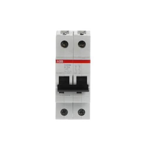 Miniature Circuit Breaker - S200M - 2P - 2 A - K - AC 10 kA