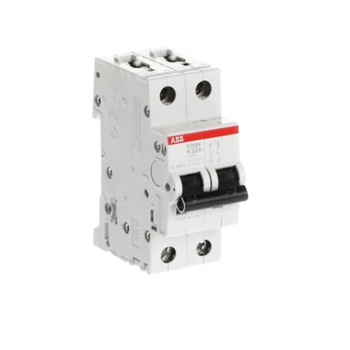Miniature Circuit Breaker - S200M - 2P - 32 A - K - AC 10 kA