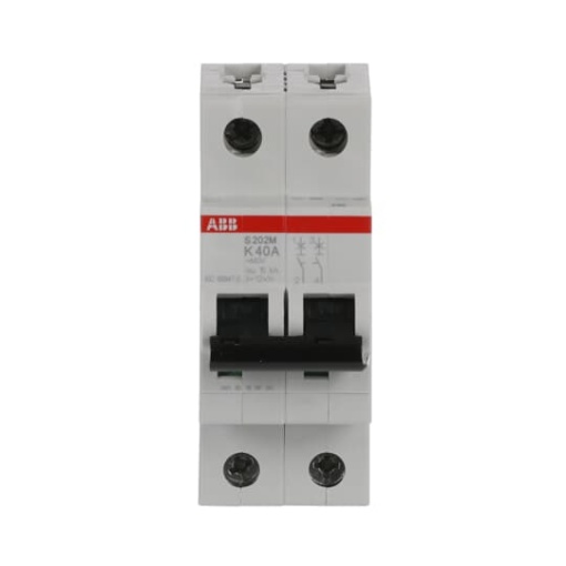 Miniature Circuit Breaker - S200M - 2P - 40 A - K - AC 10 kA