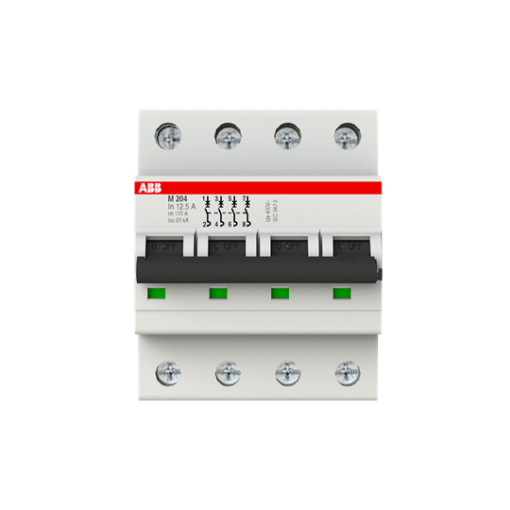 M204-12.5A Miniature Circuit Breaker - 4P - 12.5 A