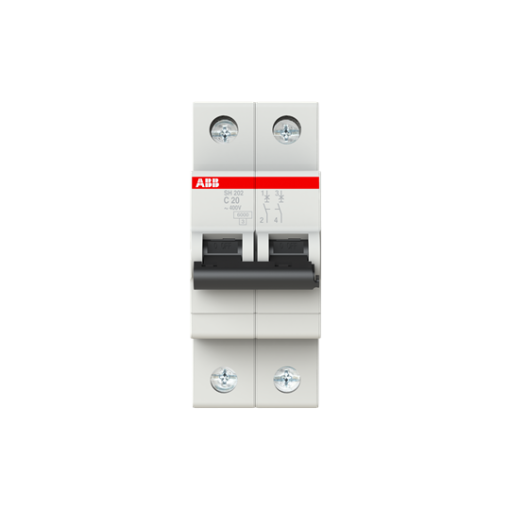 Miniature Circuit Breaker  SH200  2P  20 A  C