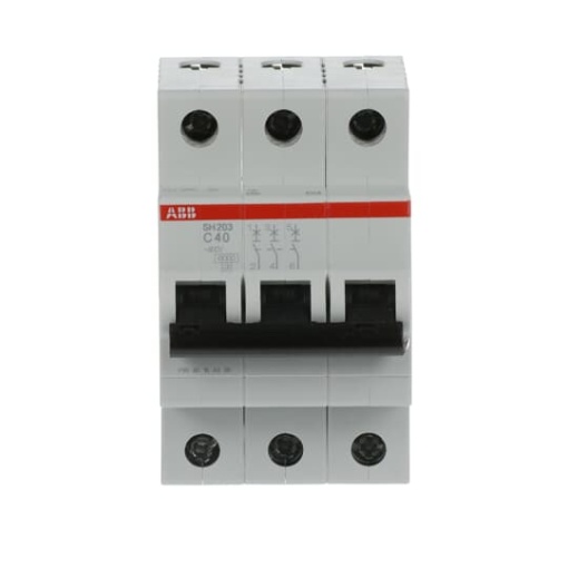 Miniature Circuit Breaker - SH200 - 3P - 40 A - C