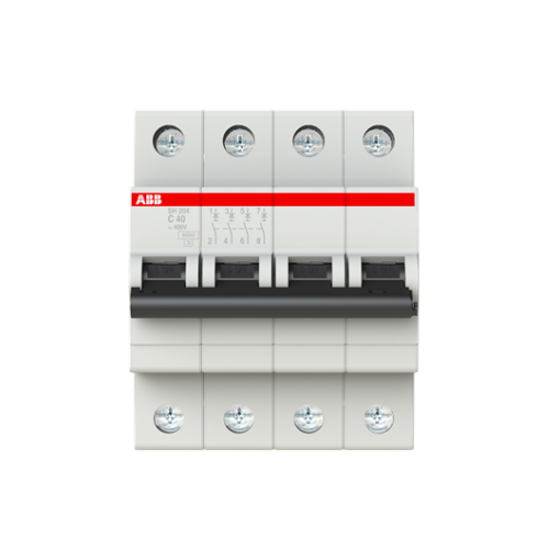 Miniature Circuit Breaker  SH200  4P  40 A  C