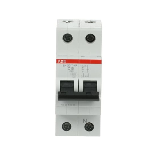 Miniature Circuit Breaker  SH200T  1PN  16 A  C