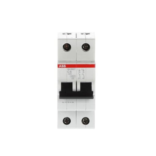 Miniature Circuit Breaker  SH200T  2P  6 A  C
