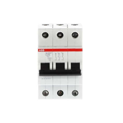 Miniature Circuit Breaker  SH200T  3P  25 A  C