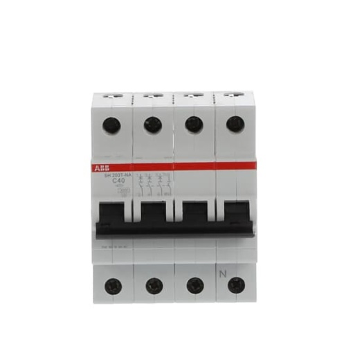 Miniature Circuit Breaker - SH200T - 3PN - 40 A - C