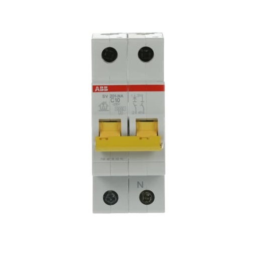 Miniature Circuit Breaker - SV200 - 1PN - 10 A - C