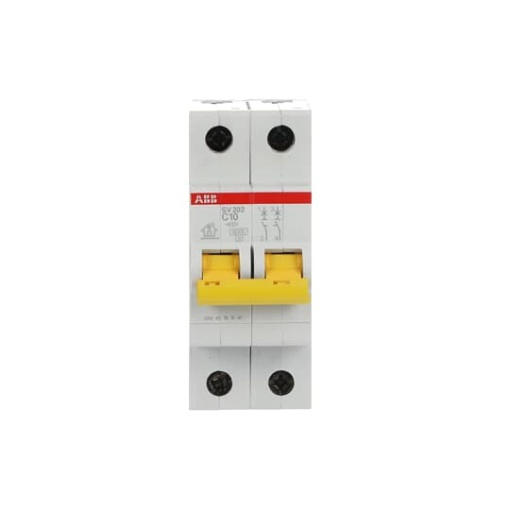 Miniature Circuit Breaker - SV200 - 2P - 10 A - C