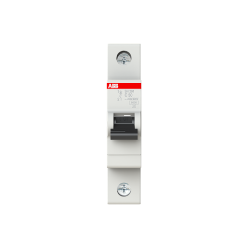 Miniature Circuit Breaker - SH200 - 1P - 50 A - C - AC 6 kA