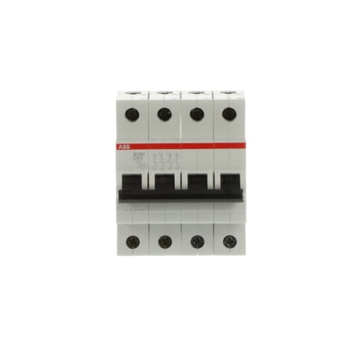 Miniature Circuit Breaker - SH200 - 4P - 63 A - C