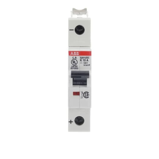 Miniature Circuit Breaker - S200UDC - 1P - 10 A - K - 230 V AC 14 kA