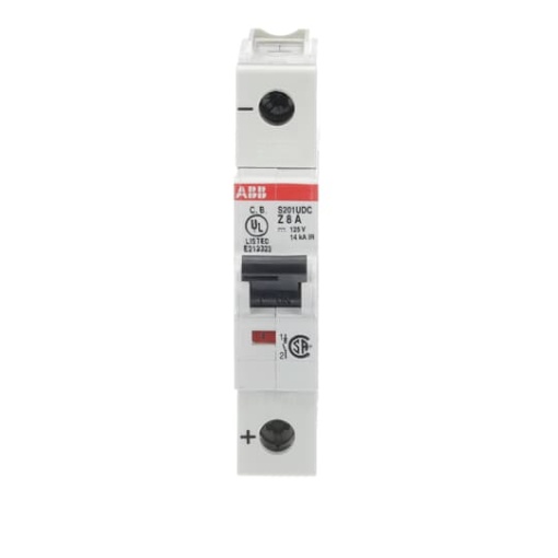 Miniature Circuit Breaker  S200UDC  1P  8 A  Z