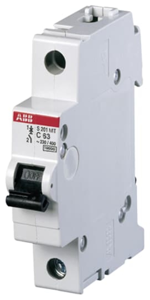 S201MT-B63 Miniature Circuit Breaker - 1P - B - 63 A