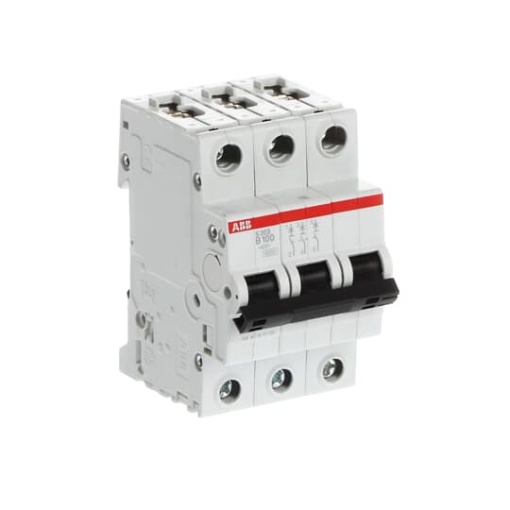 Miniature Circuit Breaker  S200 80100A  3P  100 A  B
