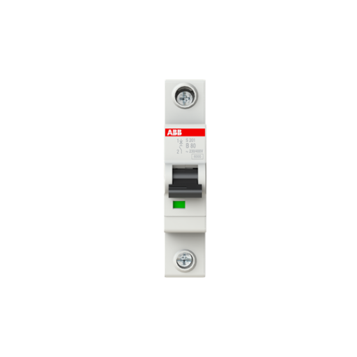 Miniature Circuit Breaker - S200 80-100A - 1P - 80 A - B - AC 6 kA