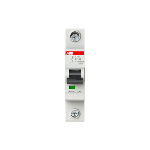Miniature Circuit Breaker - S200 80-100A - 1P - 100 A - B